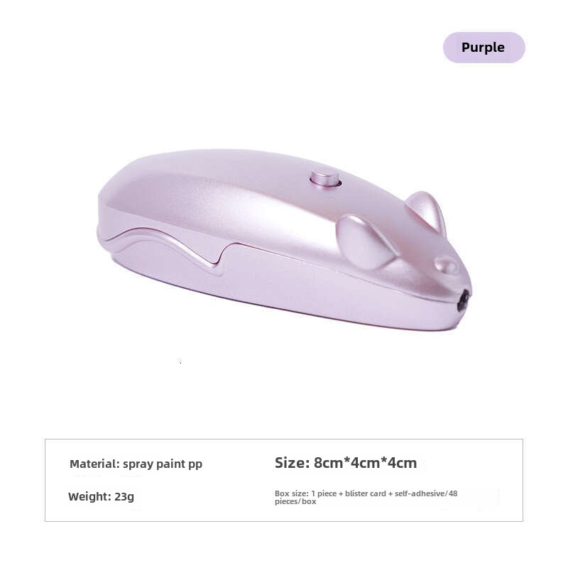 Cat Interactive Little Mouse with Built-In Laser Pointer Fun Indoor Activity