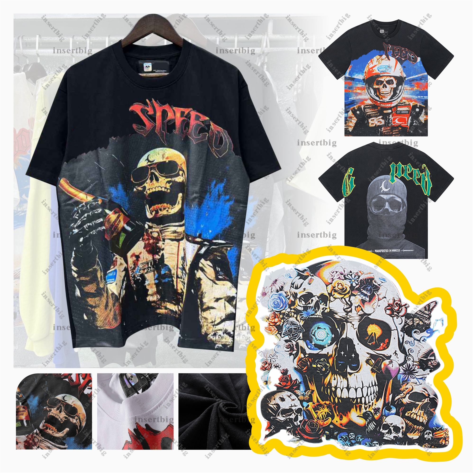 designer t shirt brand luxury men's and women's t shirt shorts summer matching loose print mens shorts beach pants US S-XL yy9 #11