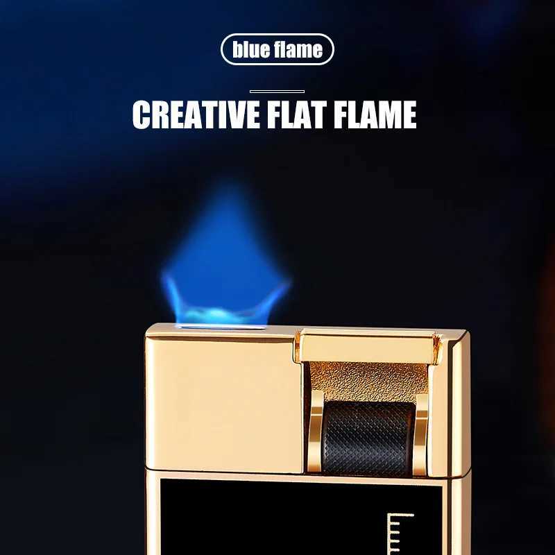 JOBON 9MM body flat flame blue flame light visible gas window gear type flame adjustment ignition tool Y250222