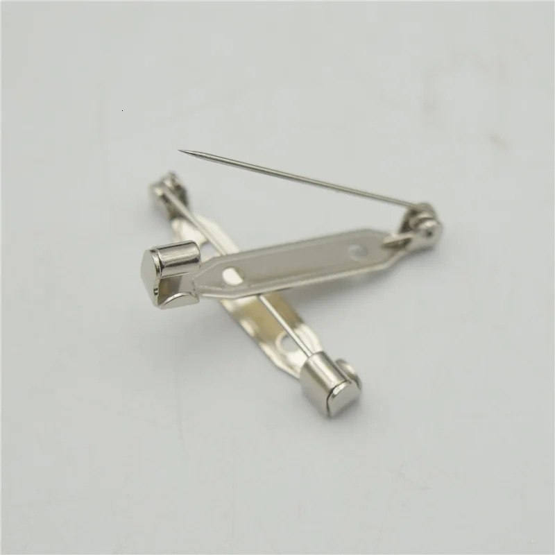 500pcs 2.4cm high-quality and safe brooch back pole badge holder brooch DIY jewelry search 250217