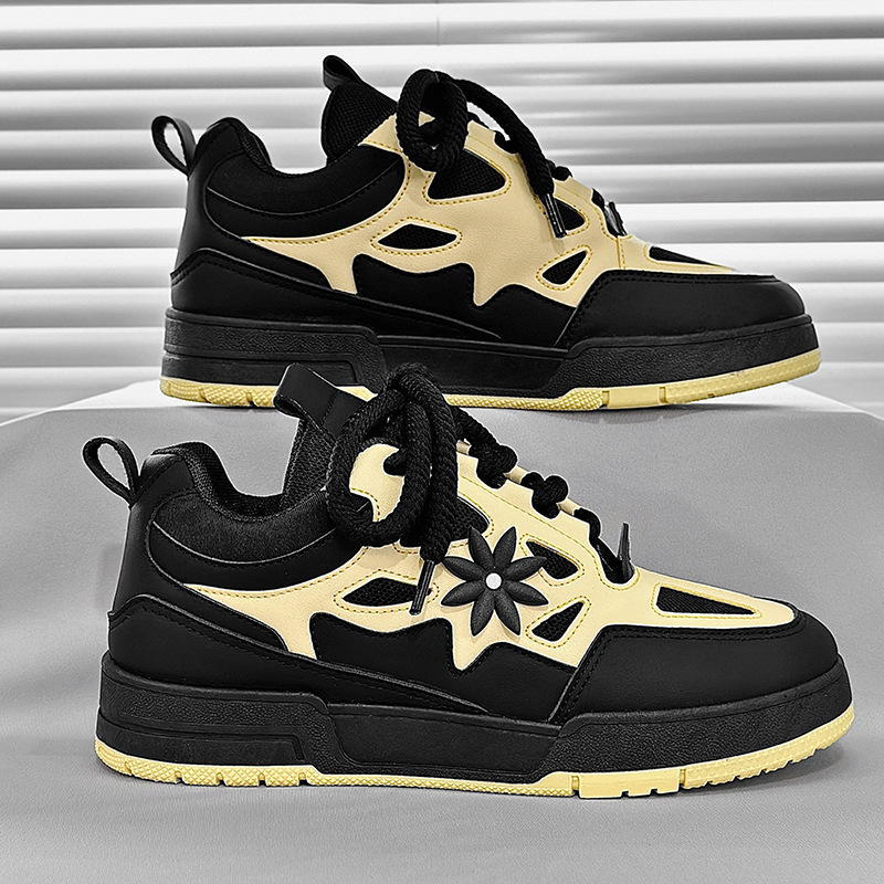 designer shoe for men mens casual shoes black yellow white blue green mesh leather outdoor sports sneakers trainers