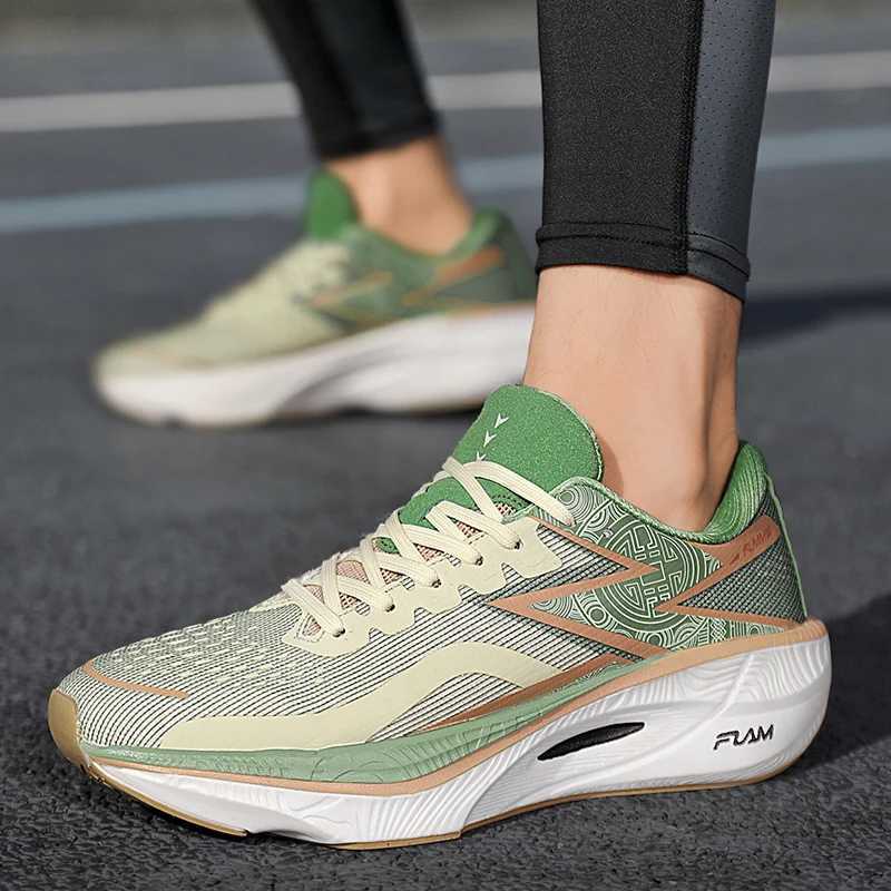Air hot Cushion Running Sports Shoes Men Casual Marathon Carbon Plate trght Wens Cfortable Athletic Nonskid Tenis Sneakers Z250311