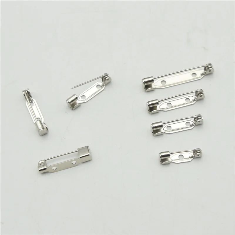 500pcs 2.4cm high-quality and safe brooch back pole badge holder brooch DIY jewelry search 250217