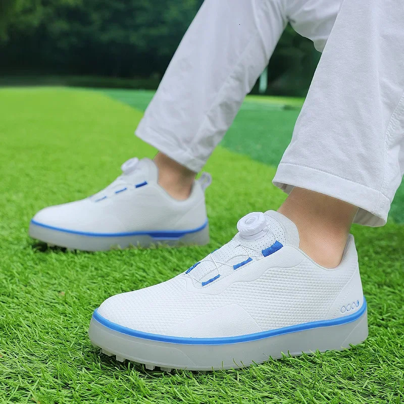 Professional Spikeless Golf Shoes Men Golf Sneakers Women Outdoor Walking Footwears for Golfers 250221