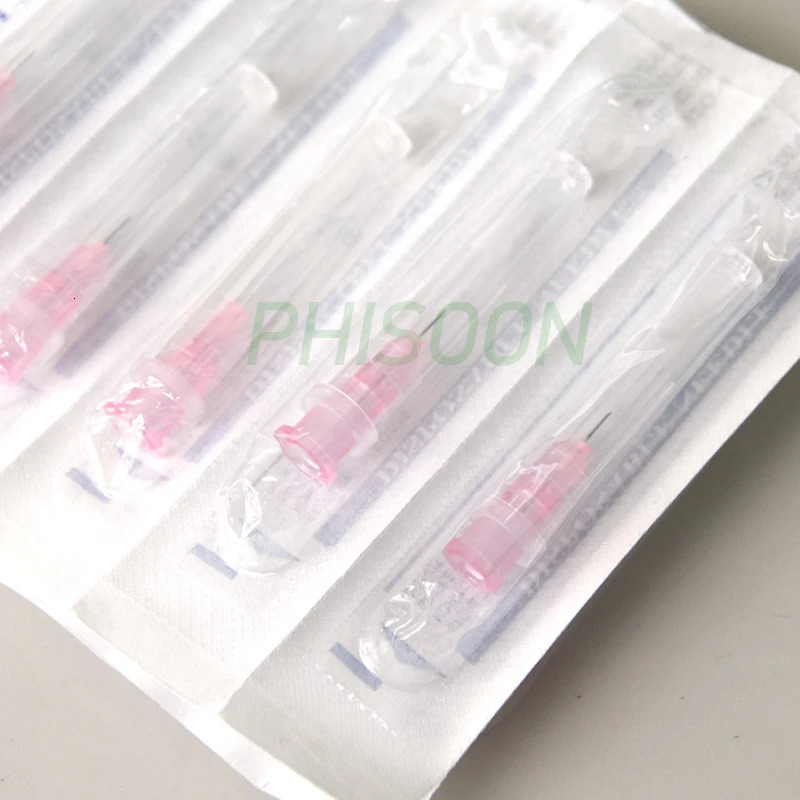 100pcs Painless small needle painless beauty ultrafine 32G*4mm 32G*13mm syringes Korean Needles Eyelid Tools 250222