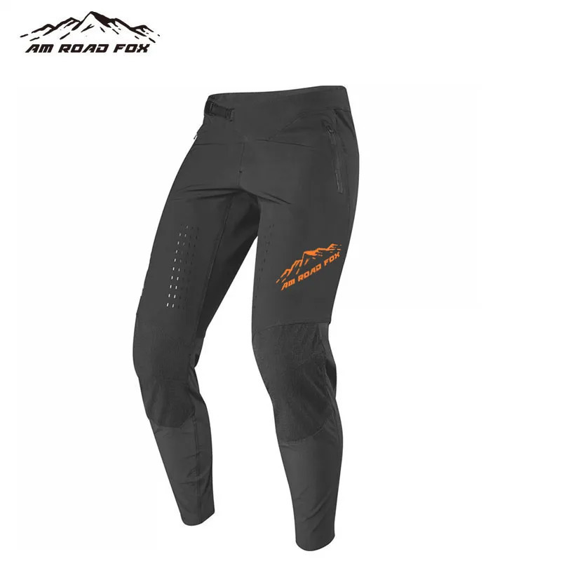 MTB BMX DH Bicycle Cycling Pants Mens For Defend Breathable Mountain Bike Riding Quick Drying Pants MX Motocross Pants 250222