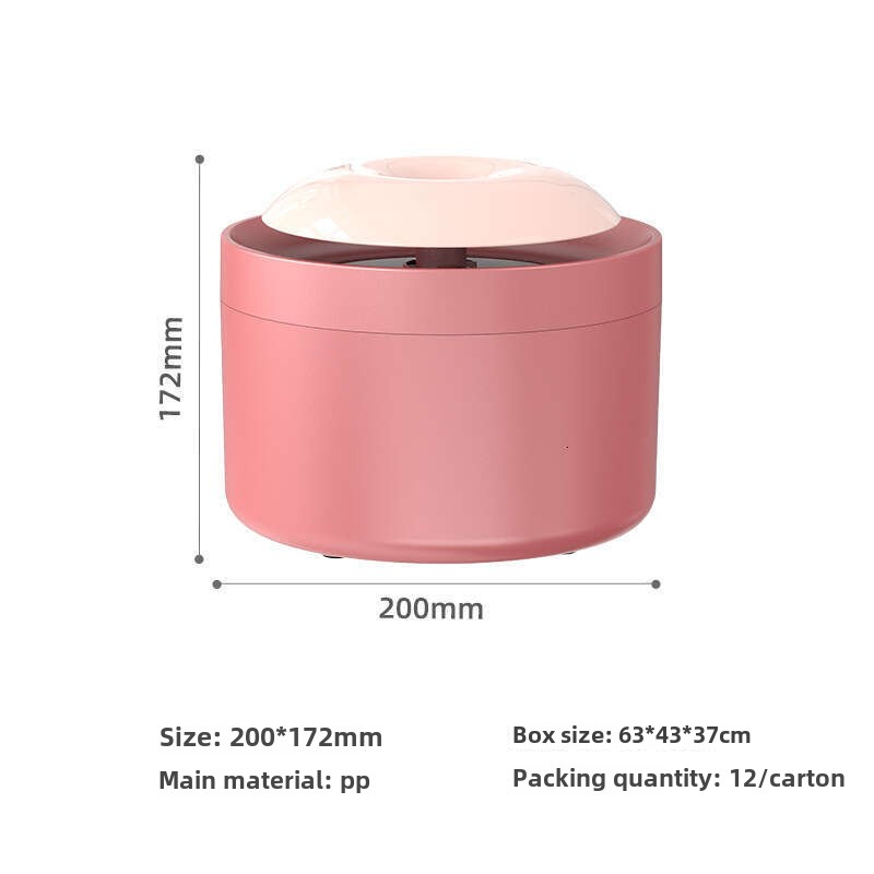 Smart fountain - style pet water dispenser, filtering impurities through circulation, quietly caring for pets' health.