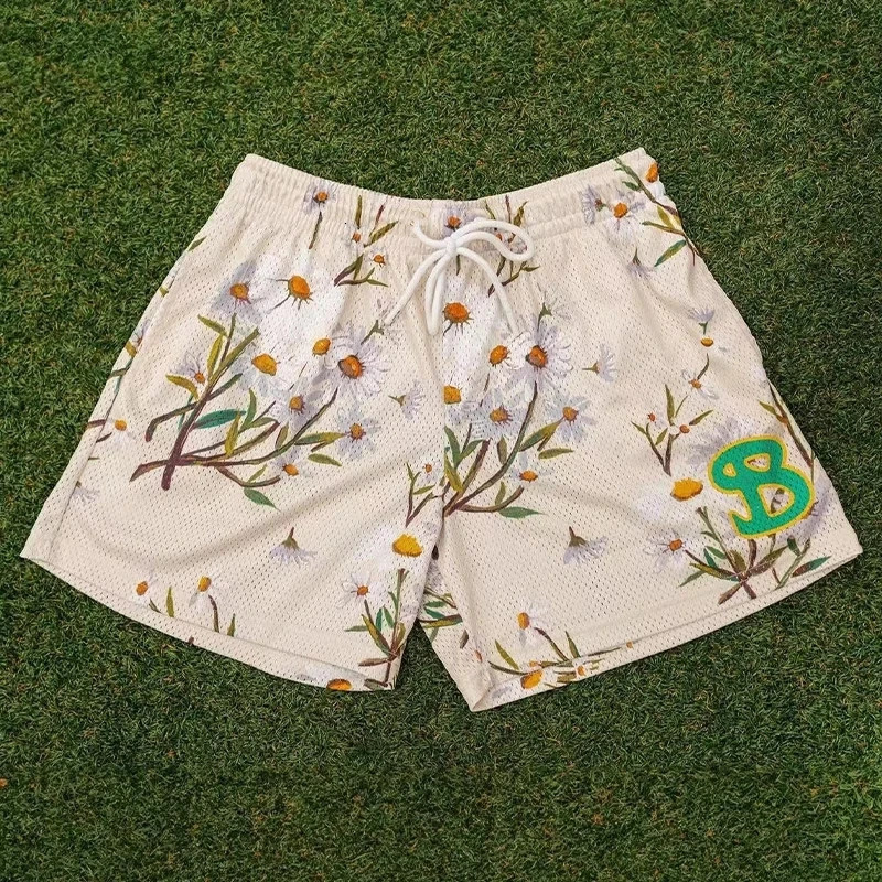 BUCKETQUAD Summer Mens Basketball Shorts Tennis Sports Gym Loose Fitness Quarter Knee Outdoor 250312
