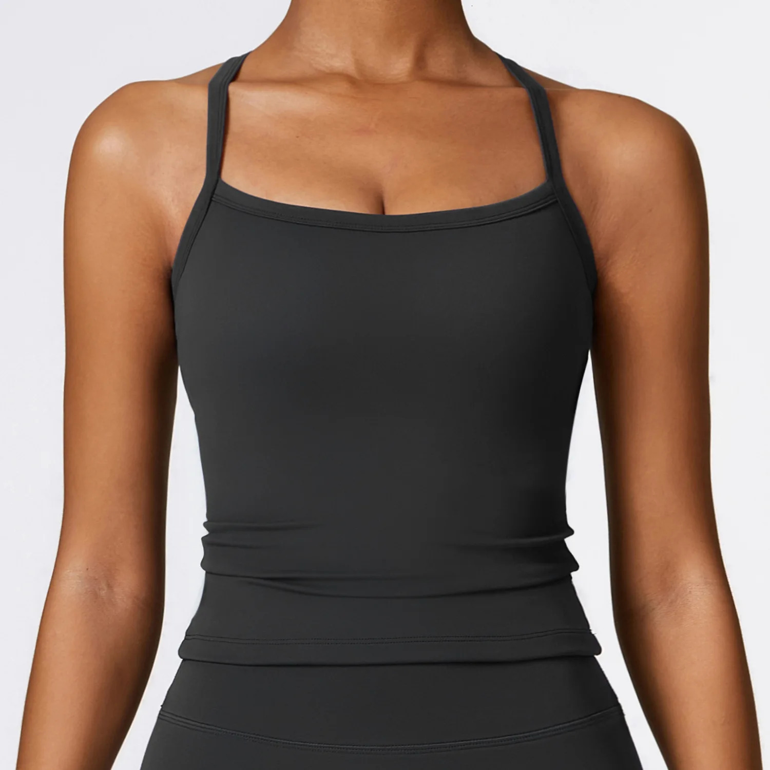 Women Cross Back Yoga Sports Bra Breathable Shock Proof Gym Workout Fitness Push up Top Yoga Running Active Sportswear Vest Bra 250221
