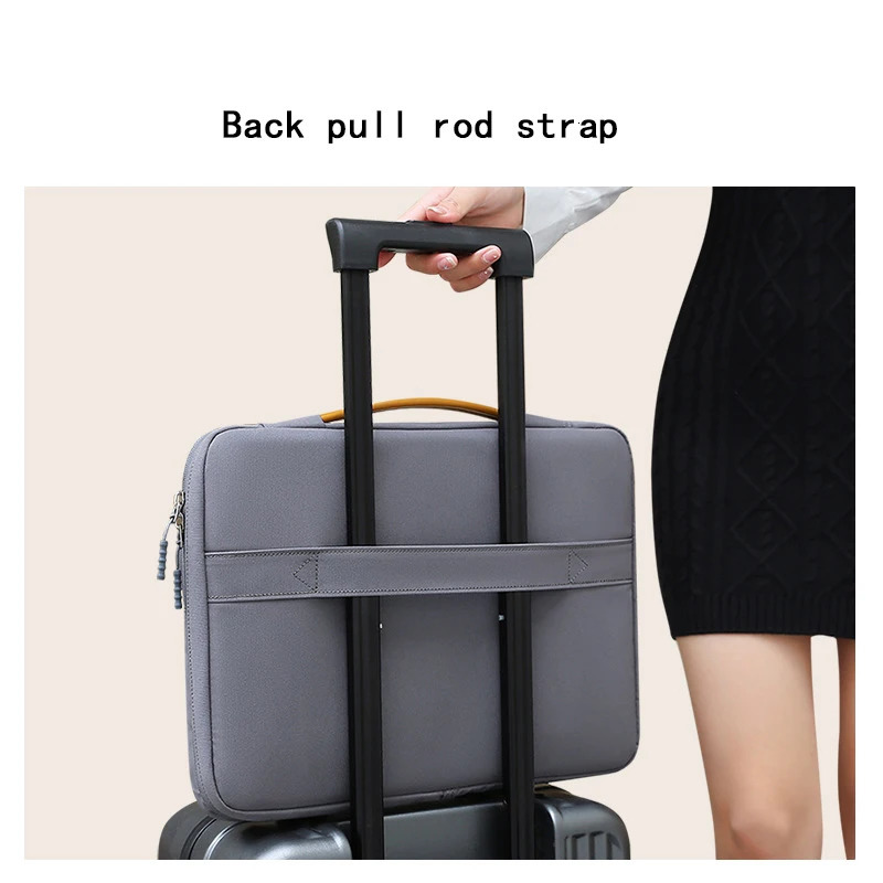 Laptop Bag Notebook Pouch 14 16.1 Inch Sleeve Cover Waterproof Shockproof Briefcase For Dell Air Pro 250221ww