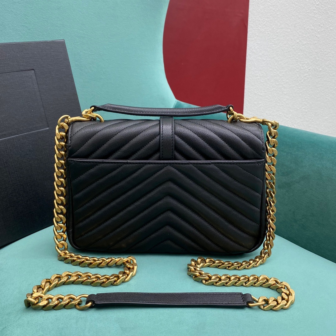 19A Classic Messenger Bag Designer Crossbody Bag Fashion Chain Shoulder Bag Embroidered Flap Bag Purse in Original Lambskin with 18K gold plated hardware