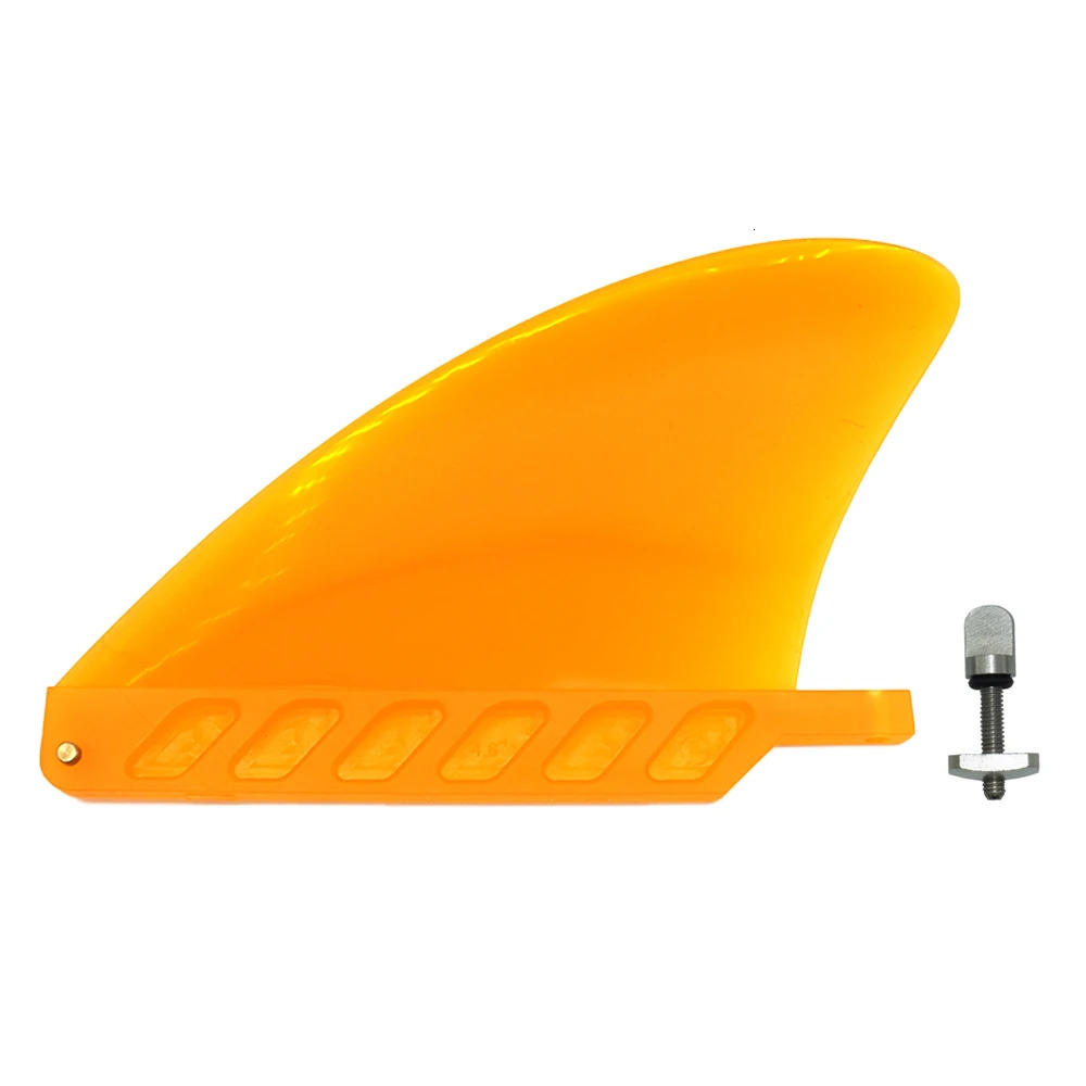 4.6 Inch Soft Flex Center with Screw White Water Fin For Air Sup Long Surfboard Iatable Paddle Board 250221
