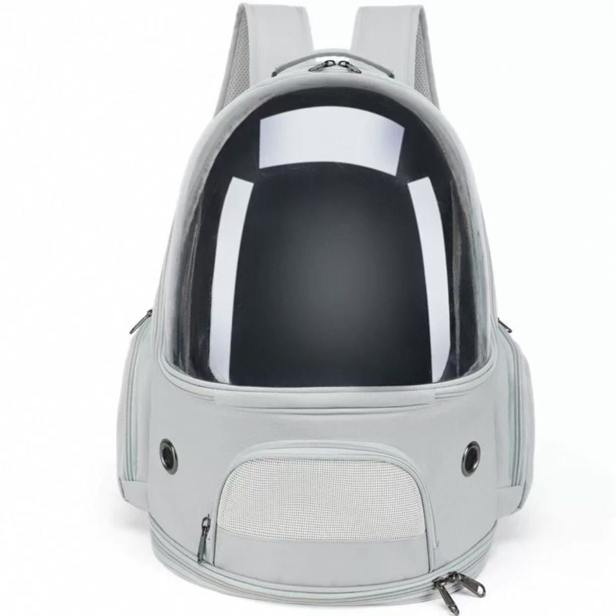 Cute Pet Backpack Outdoor Large Capacity Breathable Pet Bag Cat Transparent Small Dog Space Cabin Dog Backpack