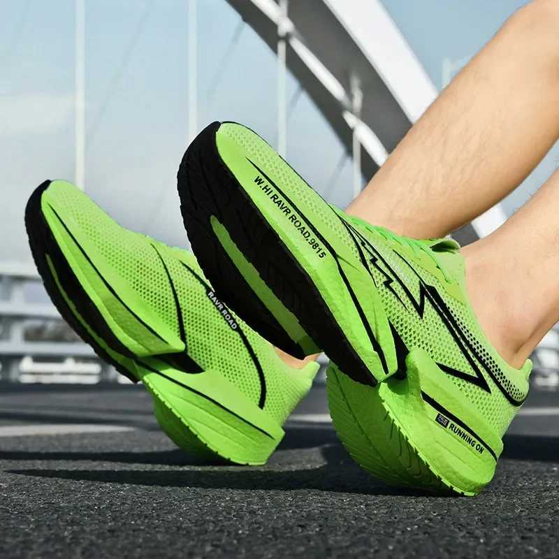 hot Marath Running Shoes High-quality Outdoor Joging Brand Designer tralight Road Sneakers Supercritical EVA Cushiing N-slip Z250307