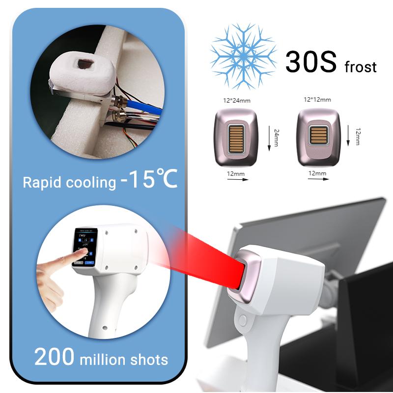 600W/1200W 808nm 1 handle or 2 handles Non-crystal diode laser hair removal machine US warehouse only Winkonlaser