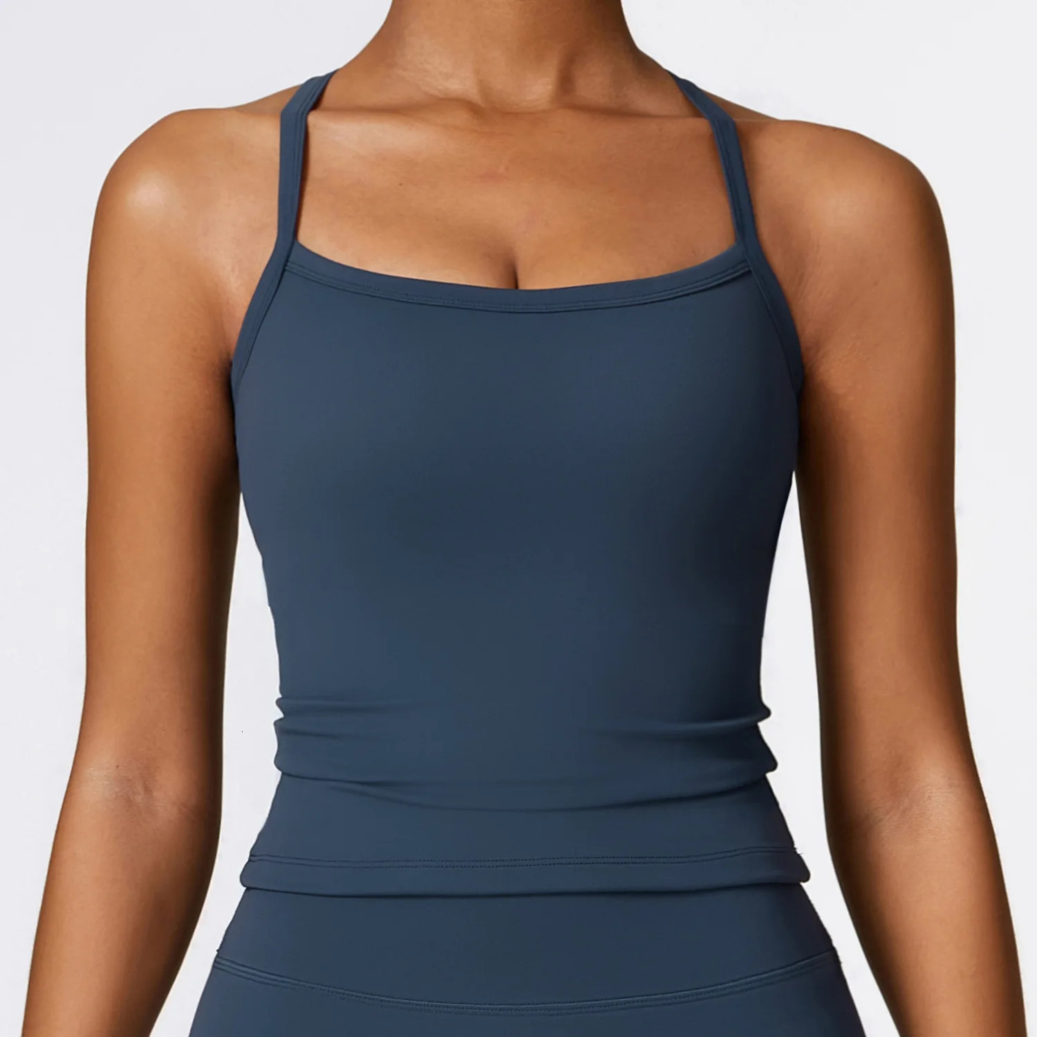 Women Cross Back Yoga Sports Bra Breathable Shock Proof Gym Workout Fitness Push up Top Yoga Running Active Sportswear Vest Bra 250221
