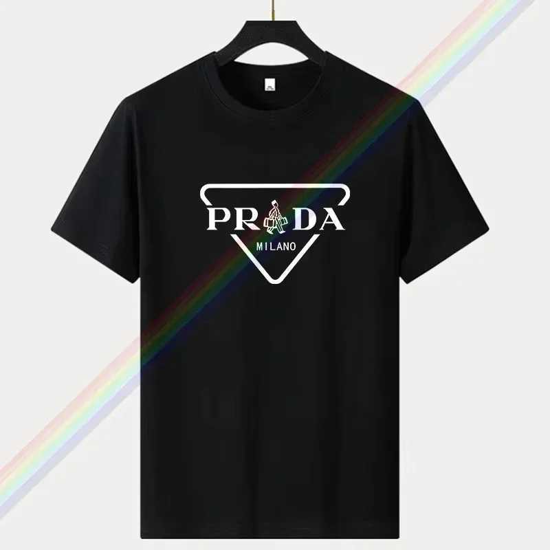 Men&#039;s T-Shirts 2025 Trendy High Quty Mens Printed T Shirts Mens and Womens Cotton Fashion Cotton Short-slved T-shirt Harajuku Y2k H250222