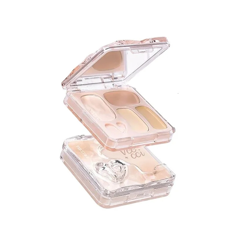 VEECCI Four Colour Concealer Palette Conceal Dark Eye Circles Pimple Marks Long Lasting Hydrating Concealer Cream 250222