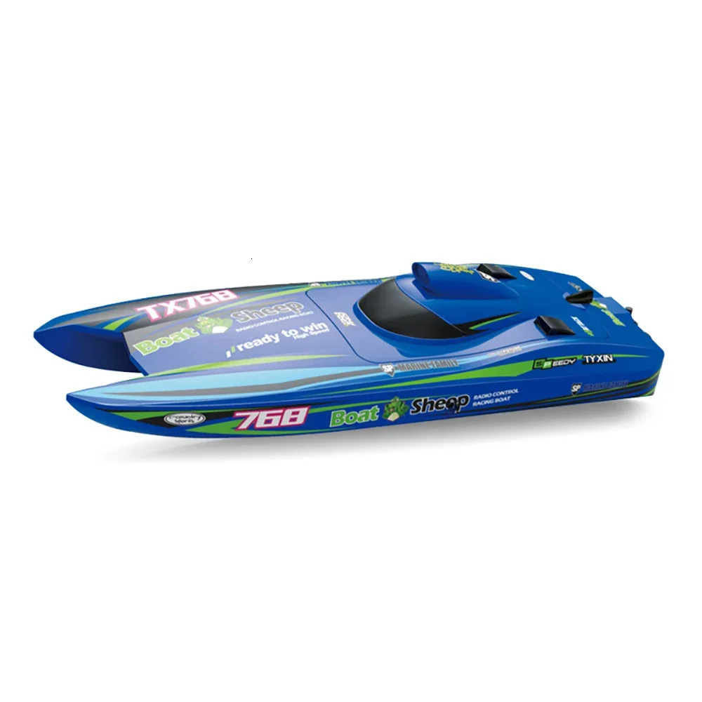 TX768 High-speed Turbojet Speedboat 30kmh 2.4GHz Brushless 2212 Motor Remote Control Speedboat Adult and Childrens Toy 250222