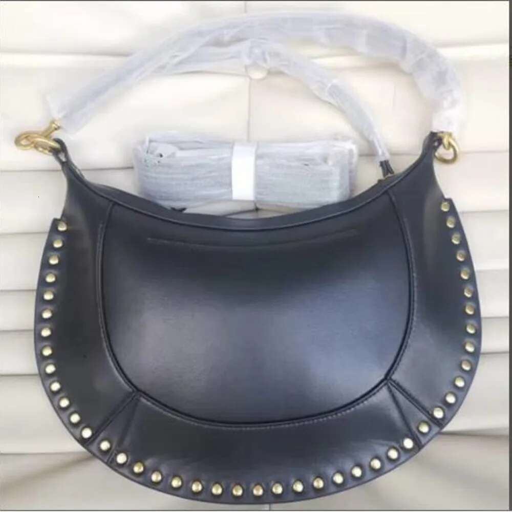 Woman Underarm Rivet PU Leather Zipper Lady Shoulder Two Straps Large Size Handbag For Women Crossbody Bag Sac A Main