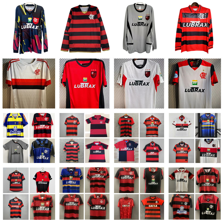 Retro flamengo soccer jerseys 1994 1995 1996 1997 2001 2003 2004 2007 2008 2009 ROMARIO ZICO Vintage football shirts 88 90 94 95 96 97 98 99 00 01 02 03 04 07 08 09 long sleeve