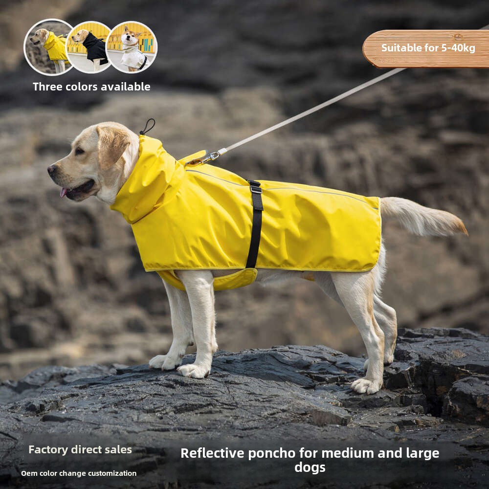 Outdoor Travel Essential,Waterproof Pet Dog Clothes,Specifically Designed for Medium and Large Dogs such as Labrador Retrievers,Golden Retrievers, and