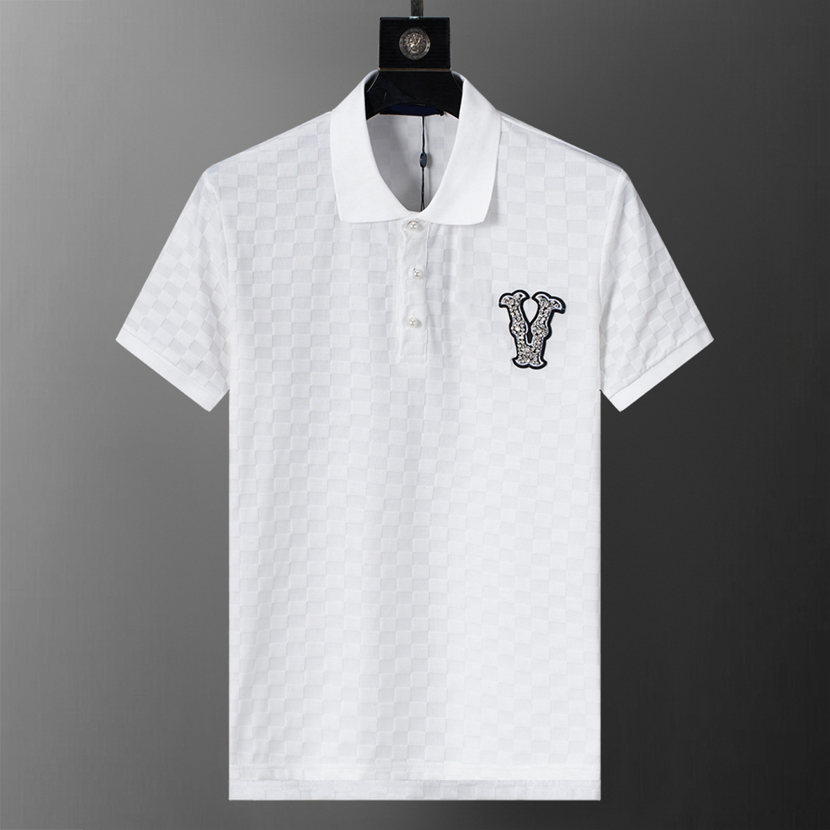Designer Polo Shirts Mens Polos shirts fashion Tees Letter Pattern Print polos Men Asian size M--XXXL
