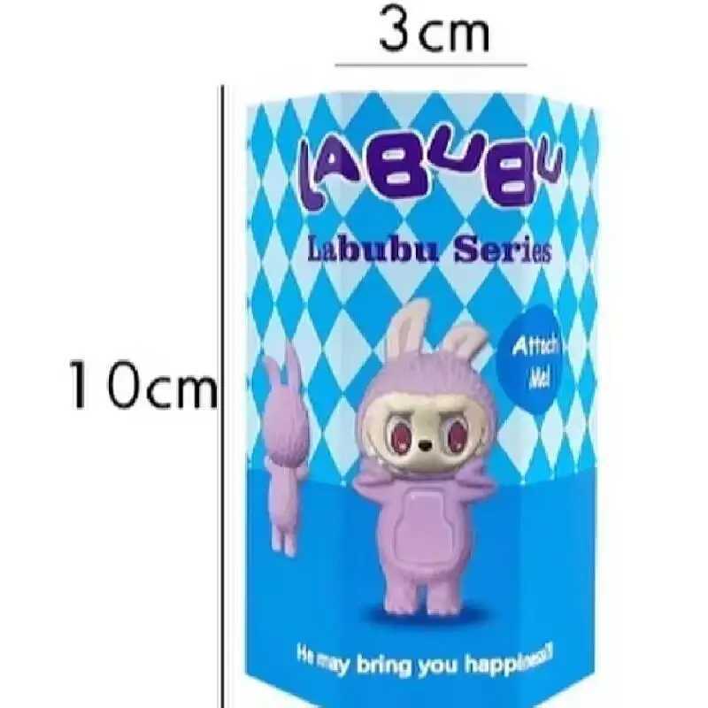 1-12PCS Blind Box Labubu Hippers Figure Action Figurine Doll Collection Pvc Model Toys Wholesale Children Birthday ChristmasT250224