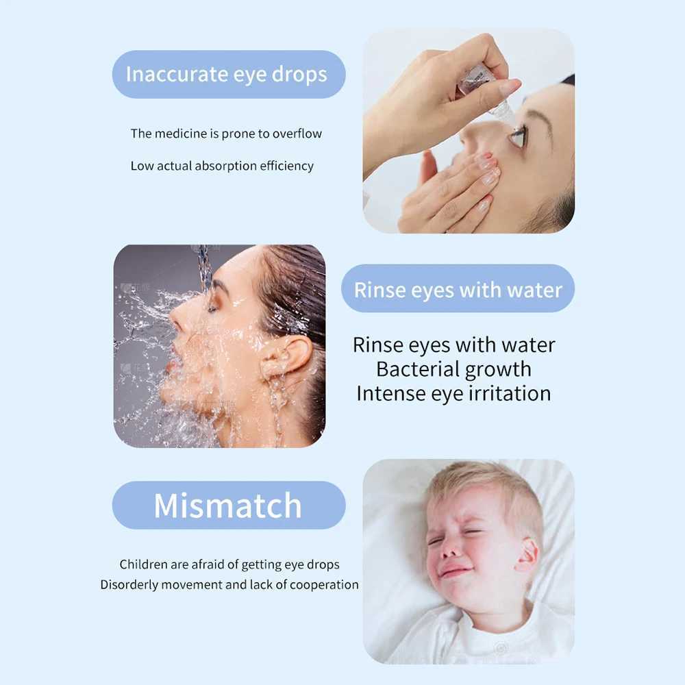 Eye Moisturizing Machine Portable Nano Sprayer Electric 3 Levels Hot Compress Relief Eyes Fatigue Dry Eye Care USB ChargingXJ250224
