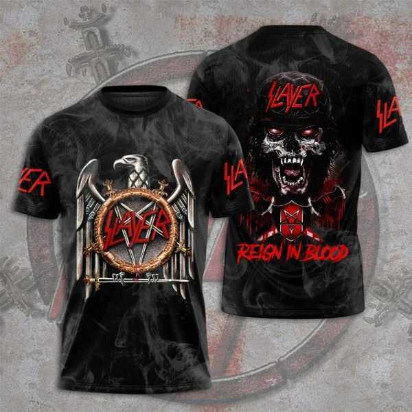 New Slayer Torrent Metal Band 3D Print Men/Women Hip Hop Boys T shirt Fashion O-Neck Short Sleeve Tee Top Trend Man Clothing W250224