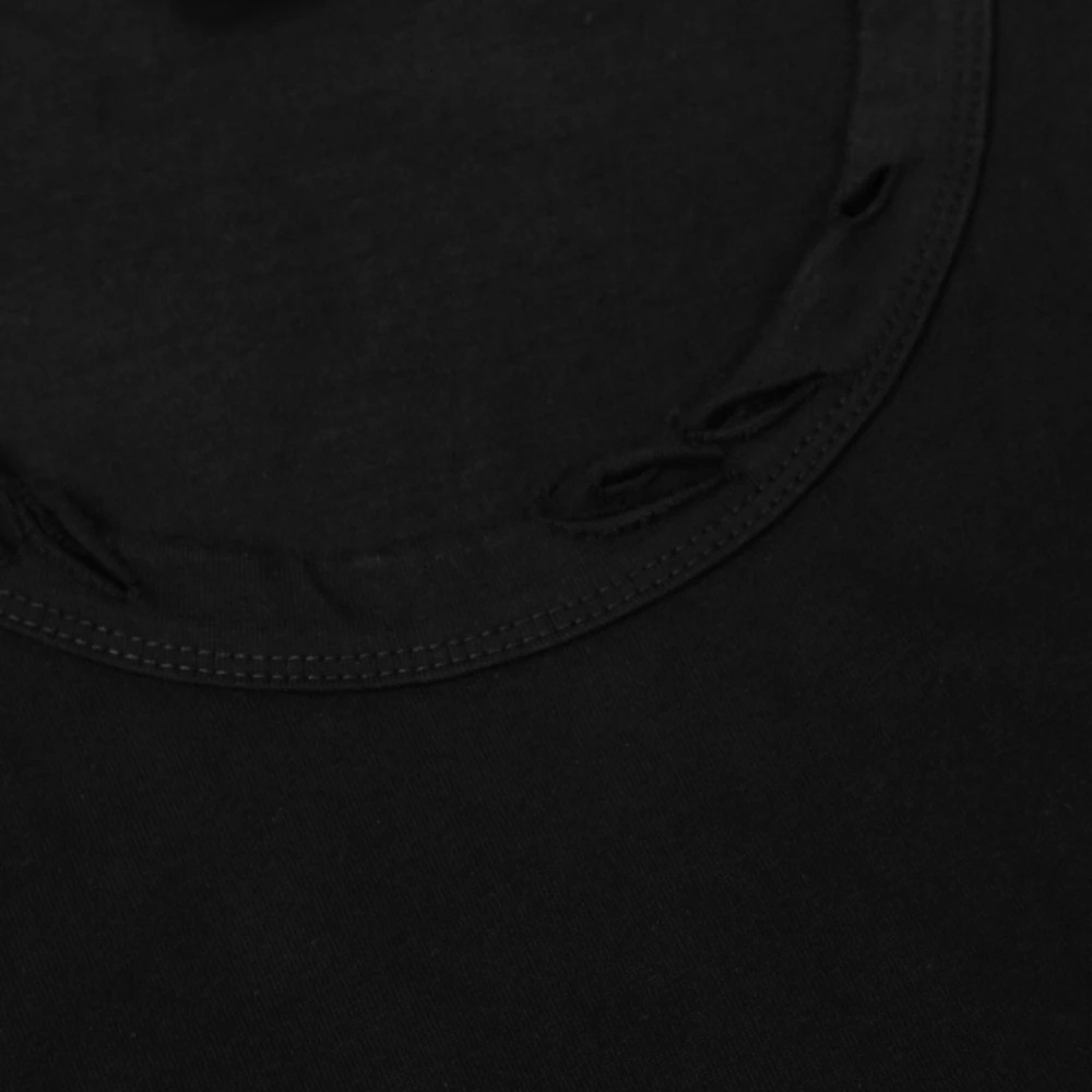 Ripped Vintage Wash Tank Top Men Women T-shirt Gothic Clothes Oversized Hip Hop Punk T Shirt Y2k Sleeveless Mens Clothing Tops 250221