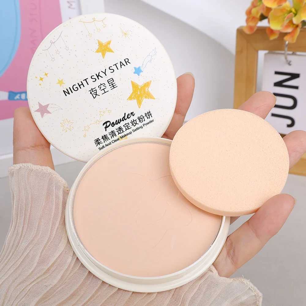Waterproof pressing powder transparent bright oil control concealer durable natural facial makeup set powder cosmeticsXJ250224