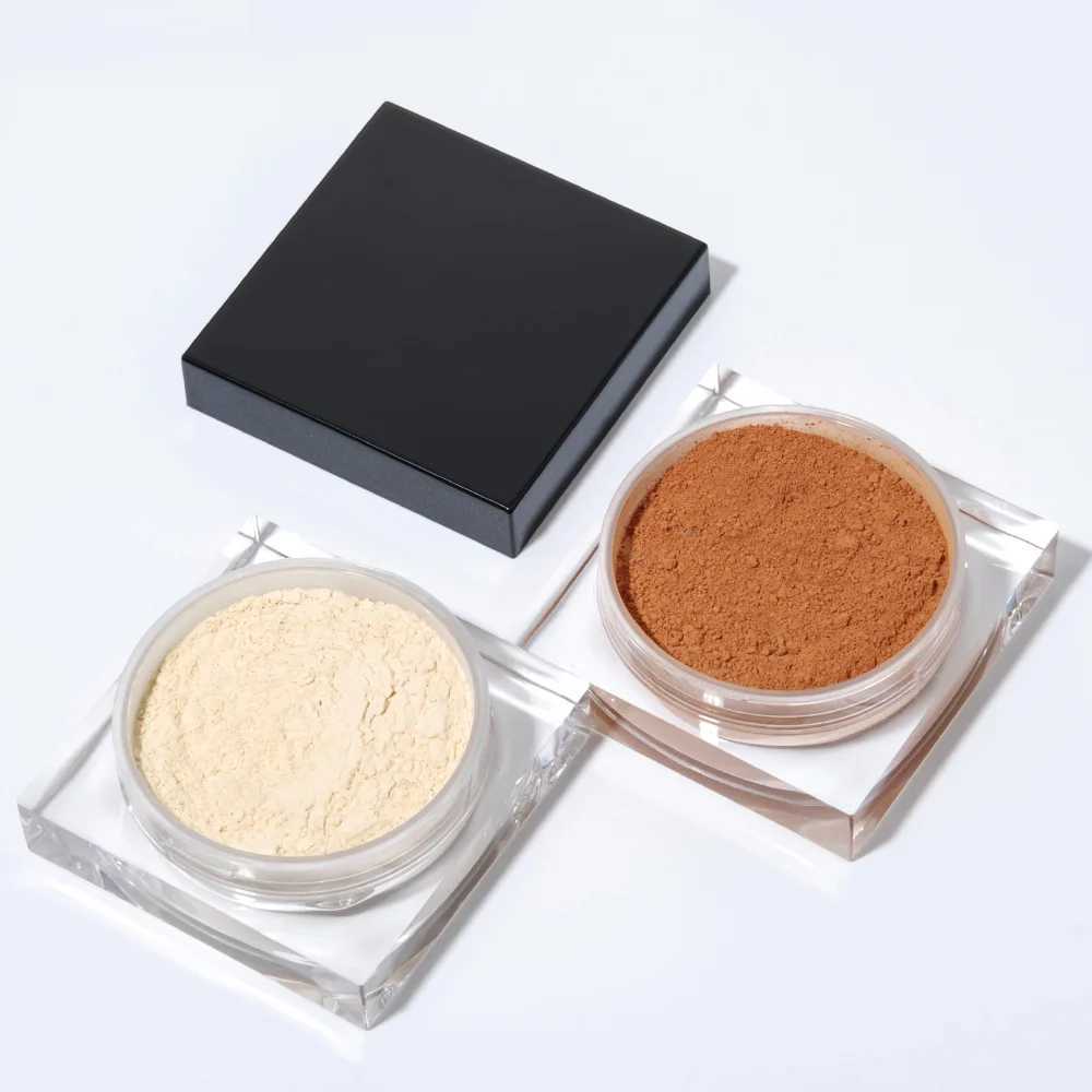 No Face Translucent Loose Setting Powder Shrink Pores Waterproof Matte Makeup Oil-control Professional OEM Banana PowderXJ250224