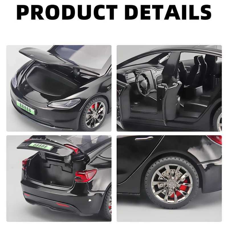 1 32 2024 Type 3 Alloy Die Casting Metal Toy Car Model High Silation Sound and Light Series Childrens Gifts Free shipping