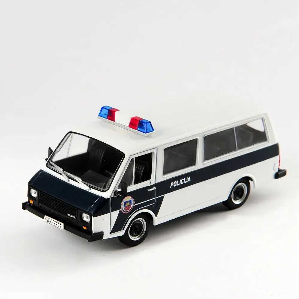 1/43 alloy die-casting model collection DeAGOSTINI RAF-22038 police car Russian Raf ambulance gift Free shipping