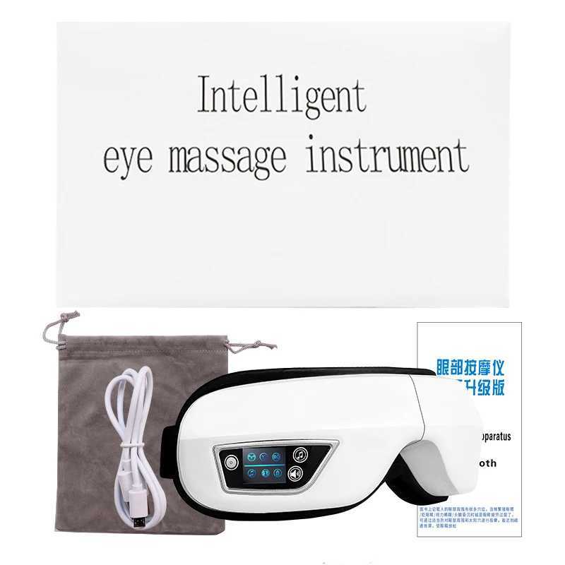 Electric Eye Massager With Heat Vibration Bluetooth Music Massage Relax Glasses DC Eyes Care DeviceXJ250224