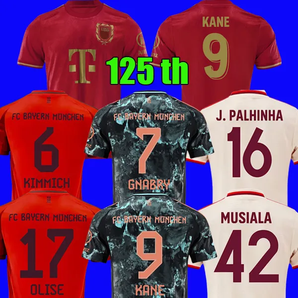 24 25 KANE BAYERNS MUNICH Soccer Jerseys MUSIALA DE LIGT Player Child Kits SANE HERNANDEZ Oktoberfest GNABRY ITO MULLER DAVIES KIMMICH football Shirt Men Kids kit