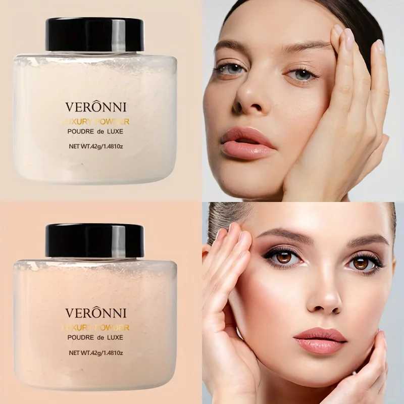 Banana Shaped Loose Powder Cosmetic Can Reduce Pores Fine LinesLong-lasting Matte Effect Facial Makeup Powder Make Up for womenXJ250224