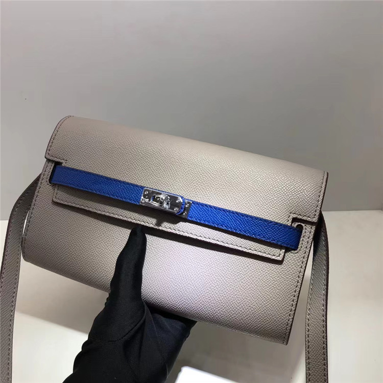 The first layer of cowhide clutch makeup bag leather headphones lipstick storage wallet womens large capacity wallet