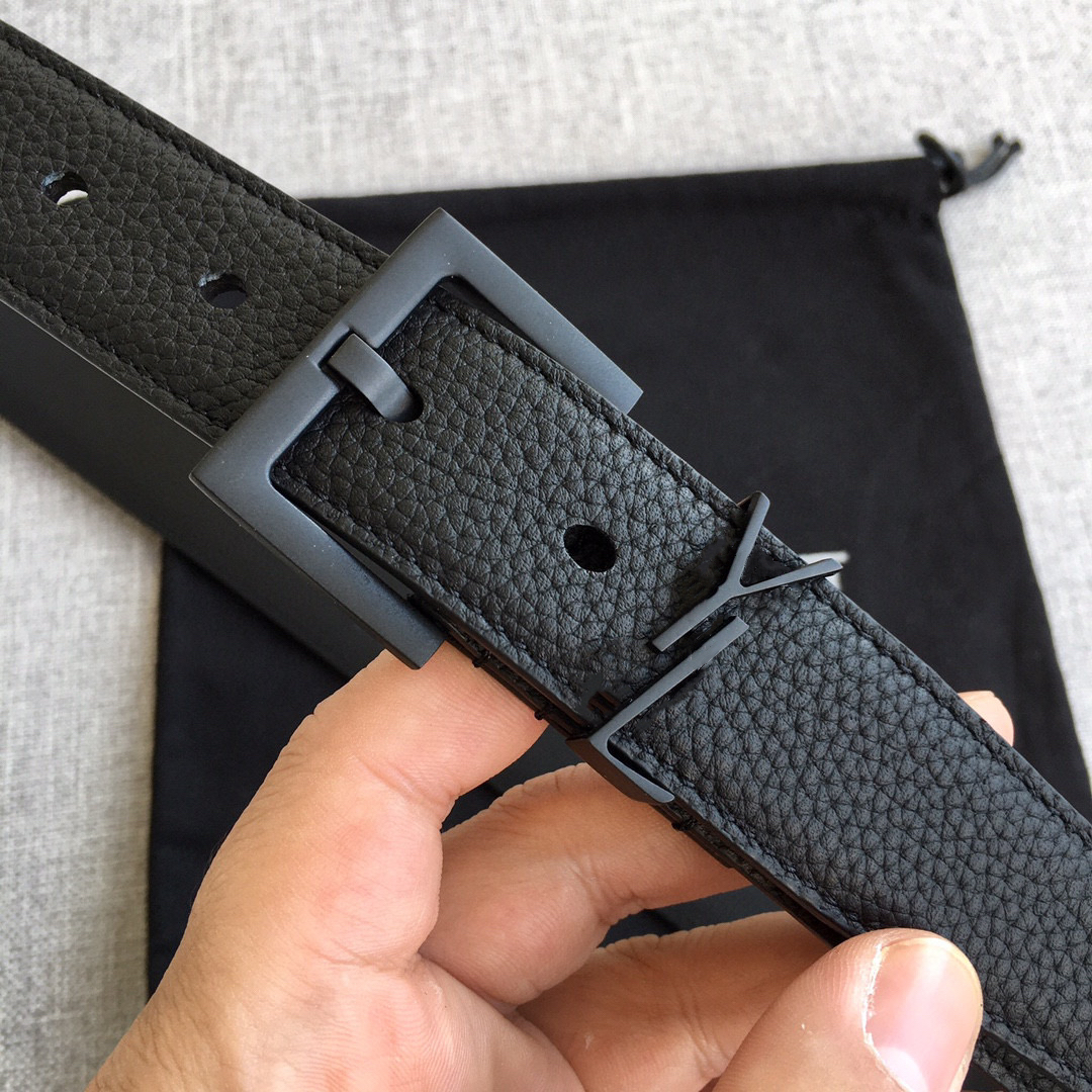 Womens Belt Genuine leather Women Men Designer Belt Classic High Quality Black Belt Letter Copper Buckle 3.0cm 2.0cm wide Fashion women waistband With box