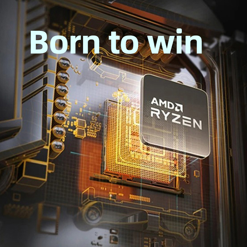 AMD Ryzen 7 5700X3D CPU R7 5700X3D Processor 4.1 GHz 8-Core 16-Thread Zen 3 CPU 7NM L3=96M Socket AM4 New Without Fan