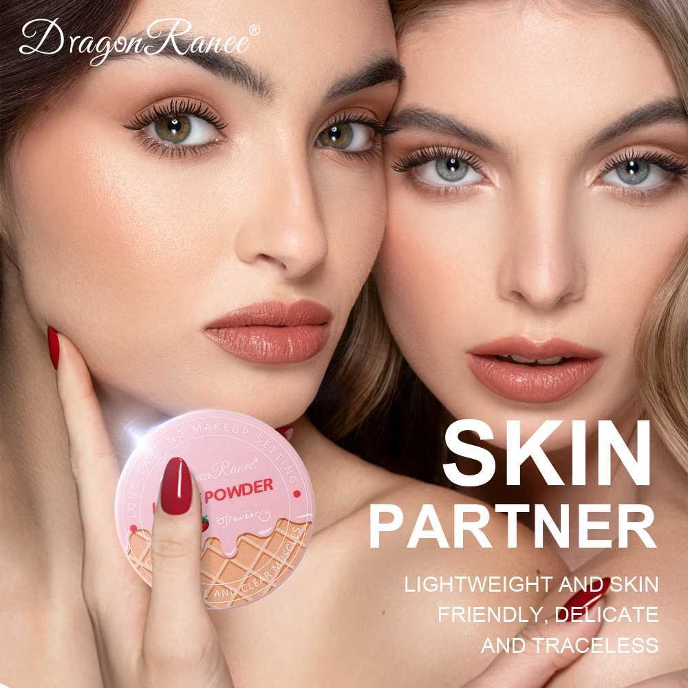 Oil-Control Matte Setting Powder Pearl Highlighter | Loose Powder for Long-Lasting Shine Control 3-Color Blush for ContouringXJ250224