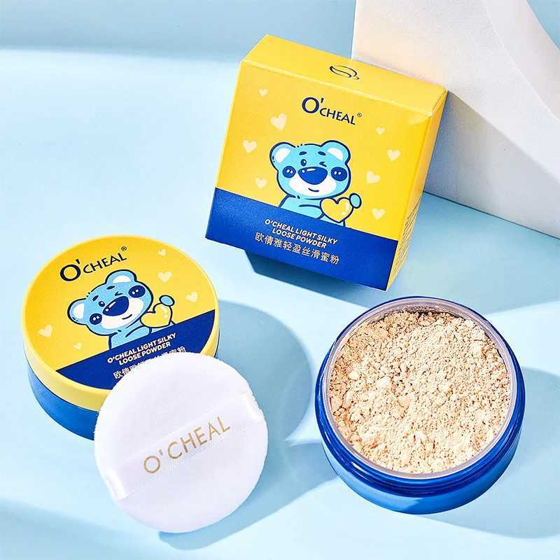 OCHEAL Whitening Facial Makeup With Waterproof Makeup Loose Setting Powder Evenly Applied Oil-Control Powder FoundationXJ250224