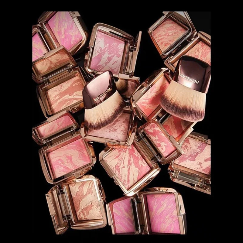 3 Color HOUR/GLASS Pork Belly Blush Highlights and Contouring Cheeks Purple Expansion and Contraction Cosmetics 250224