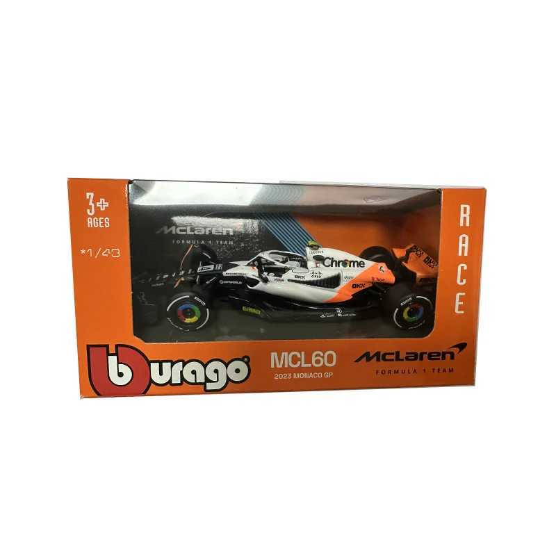 New York 1 43 2023 2024 F1 Mclaren MCL38 MCL60 Monaco GP #4 Norris #81 Piastri Formula Car Model Gifts Singapore Z250402