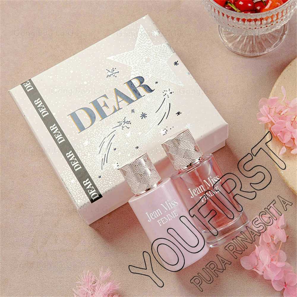 Brand Perfume Men Gift Box 2pcs Set 00ml Lasting Fragrance Perfumes De Mujer Floral Scent Man Cologne Pheromone Perfumes Men W250224