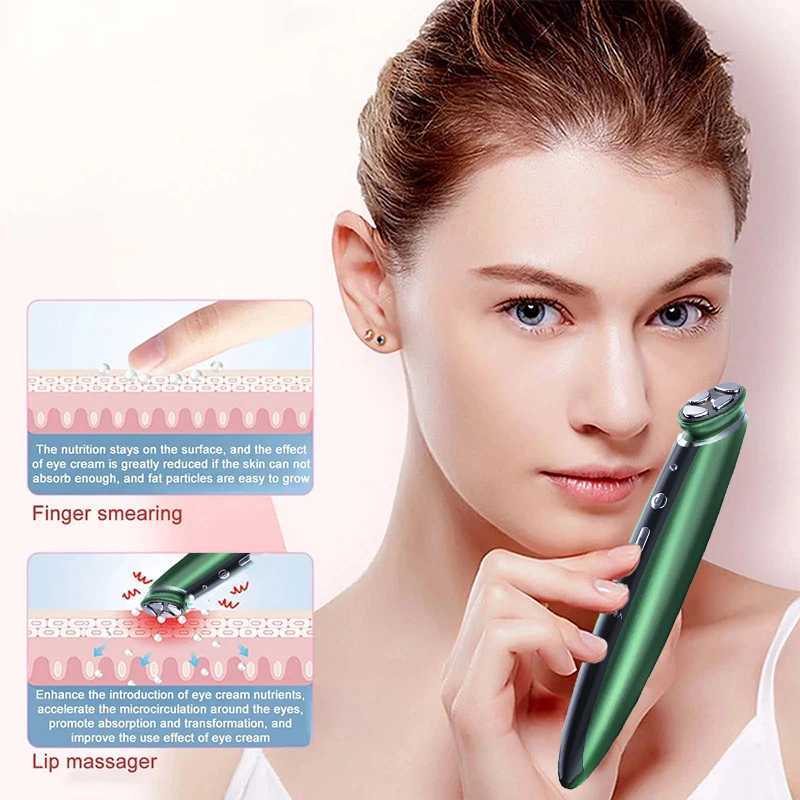 Portable Mini Massage Pen Multi functional Eye Cream Importer Electric Eye/Facial Vibration Beauty EquipmentXJ250224