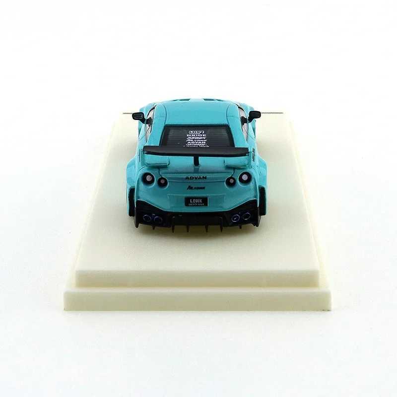 TIME MICRO 1/64 Nissan GTR3.0 Blue Car Alloy Motor Vehicle Diecast Metal Model Kids Xmas Gift Toys for Boys Free shipping