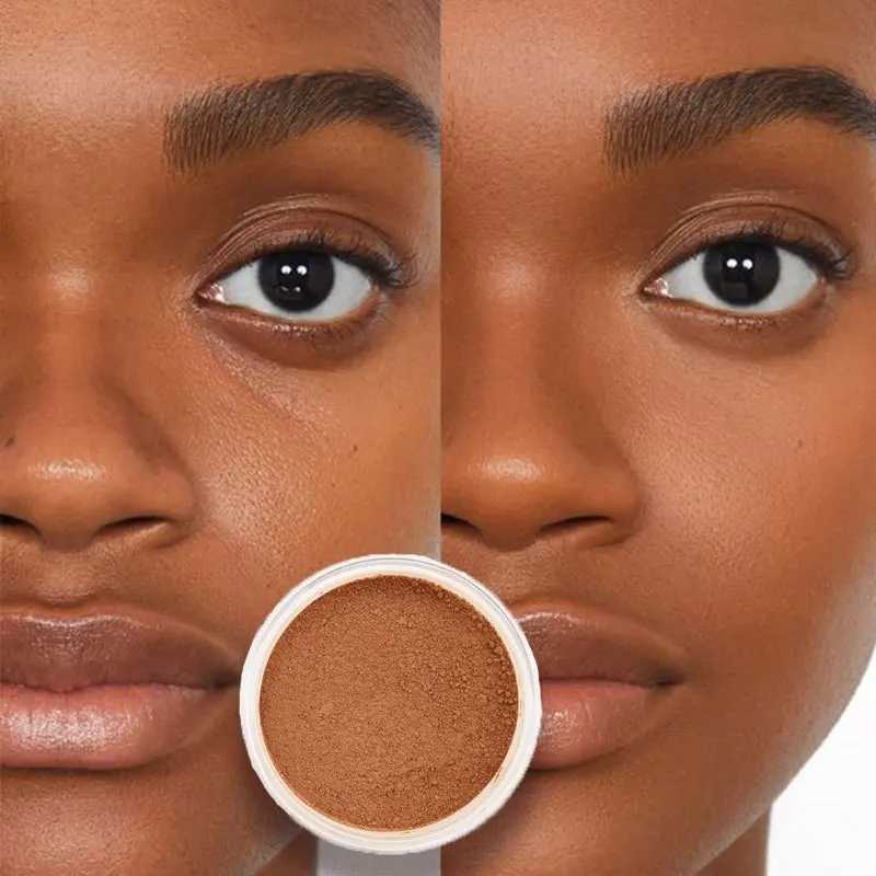 Powder loose oil control facial powder makeup concealer mineral powder cosmetics loose powderXJ250224