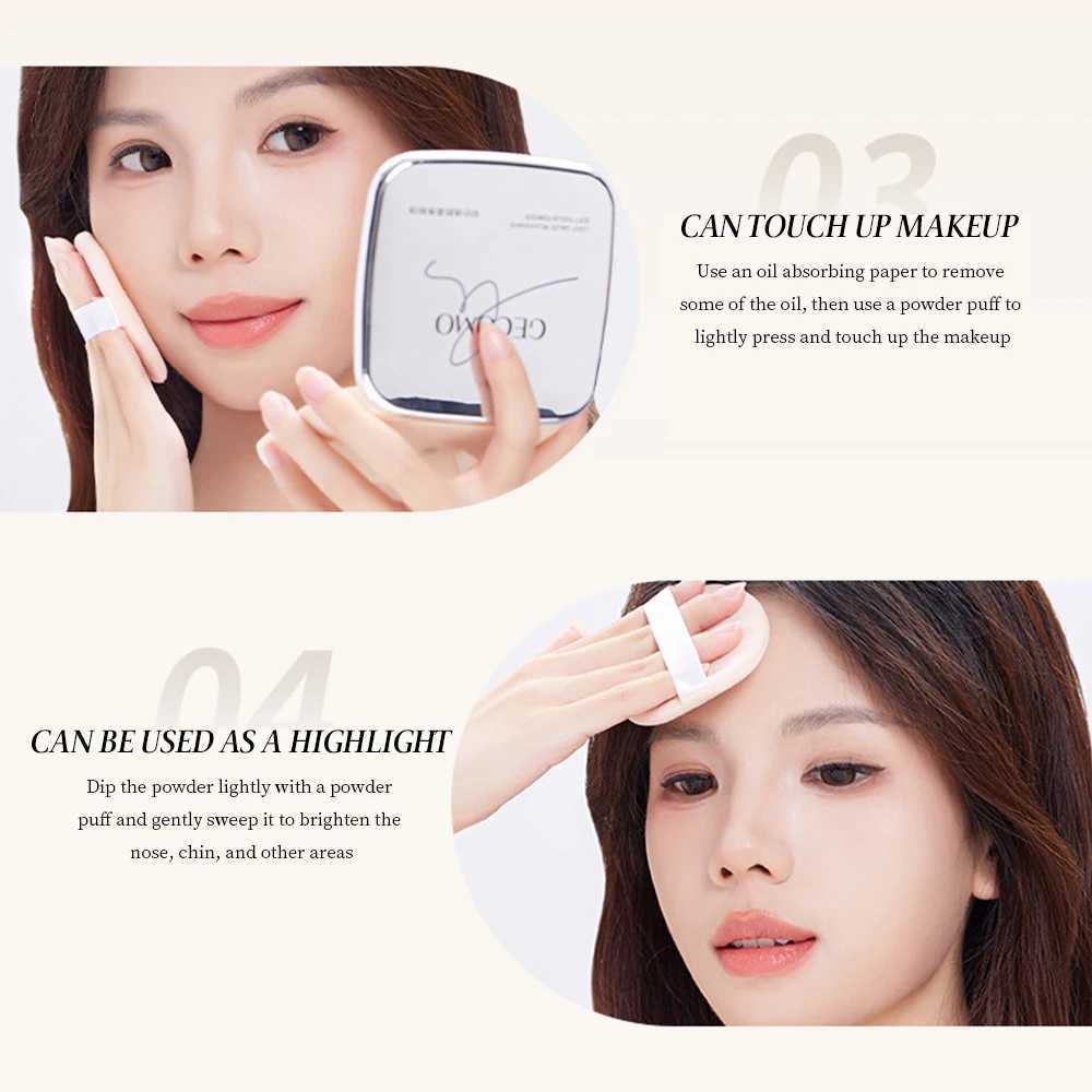 Matte Setting Powder Concealer Long-lasting Makeup Anti-makeup Brightening Setting Powder Makeup Touch-upXJ250224